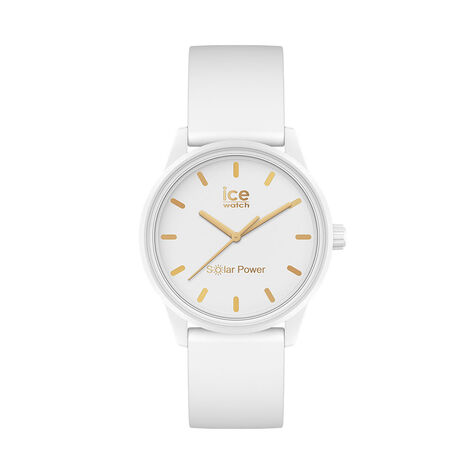 Montre Ice Watch Solar Power Blanc - Montres Famille | Histoire d&rsquo;Or