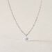 Collier Argent Constantin Argent Blanc Oxyde - Colliers fantaisie Femme | Histoire d’Or