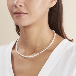 Collier Billes Or Jaune Perle De Culture - Colliers Femme | Histoire d’Or