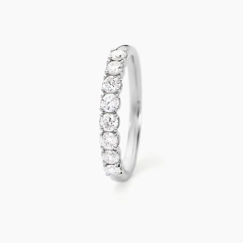 Alliance Hera Or Blanc Diamant - Alliances Femme | Histoire d&rsquo;Or