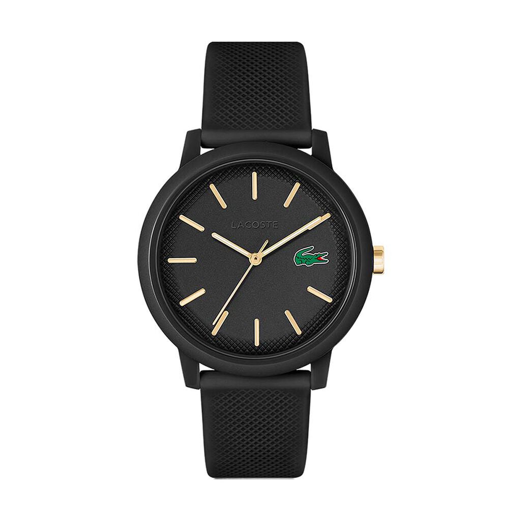 Montre Lacoste12.12 Noir - Montres Homme | Histoire d’Or