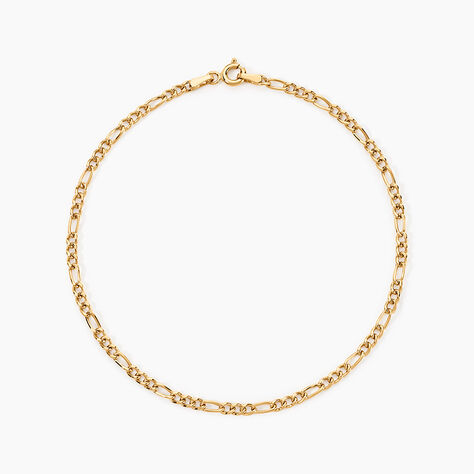 Bracelet Or Jaune Cameo - Bracelets cha&icirc;ne Femme | Histoire d&rsquo;Or