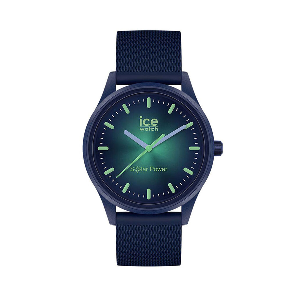 Montre Ice Watch Ice Solar Power Bleu - Montres solaires Homme | Histoire d&rsquo;Or
