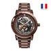 Montre Pierre Lannier Automatic Marron - Montres Homme | Histoire d’Or