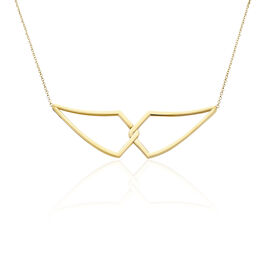Collier Sautoir Adelind Acier Jaune - Colliers fantaisie Femme | Histoire d’Or