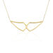 Collier Sautoir Adelind Acier Jaune - Colliers fantaisie Femme | Histoire d’Or