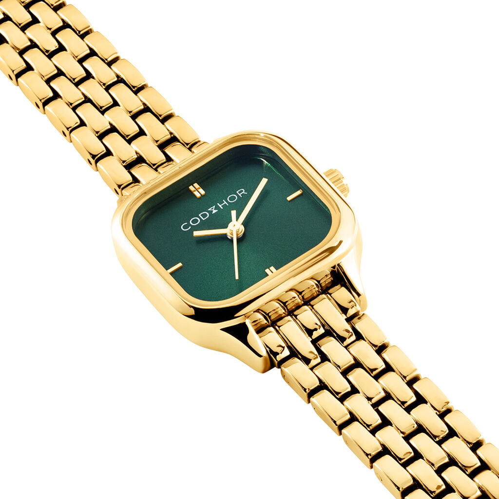 Montre Codhor Laetitia Vert - Montres Femme | Histoire d&rsquo;Or