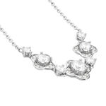 Collier Edyta Argent Blanc Oxyde De Zirconium - Colliers Femme | Histoire d&rsquo;Or