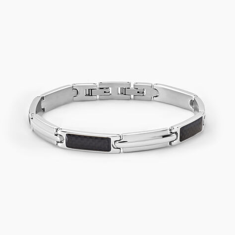 Bracelet Street Acier Blanc - Bracelets Homme | Histoire d&rsquo;Or