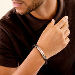 Bracelet Cuir De Vache Marron - Bracelets Cuir Homme | Histoire d&rsquo;Or
