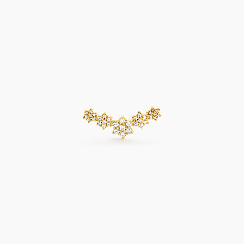 Piercing D'hélix Amadora Acier Jaune Cristal - Nouveautés Femme | Histoire d’Or