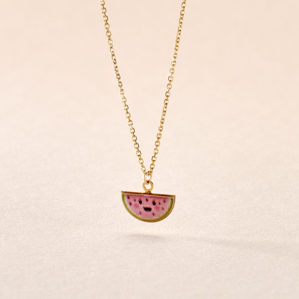 Collier Walton Or Jaune - Colliers Enfant | Histoire d&rsquo;Or