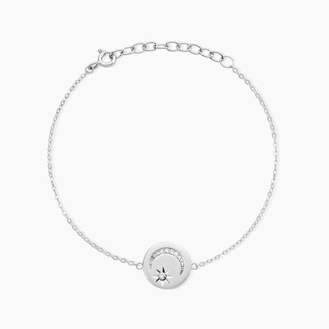 Bracelet Araroundus Argent Blanc Oxyde De Zirconium - Bracelets Femme | Histoire d&rsquo;Or