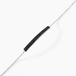 Bracelet Septima Argent Blanc Spinelle - Bracelets Femme | Histoire d&rsquo;Or
