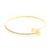 Bracelet Jonc Clemmie Or Jaune - Bracelets joncs Femme | Histoire d’Or