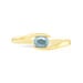 Bague Camilia Or Jaune Aigue Marine - Bagues solitaires Femme | Histoire d’Or