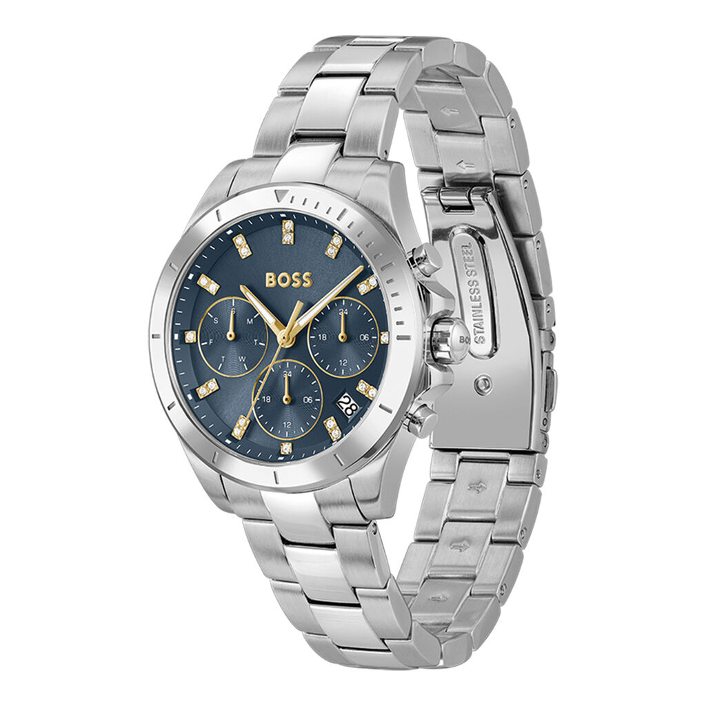 Montre Boss Alley Bleu - Nouveautés montres Femme | Histoire d’Or