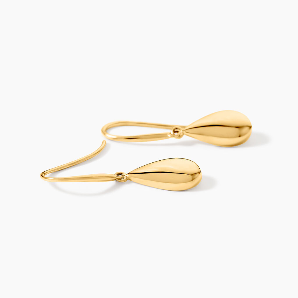 Boucles D'Oreilles Pendantes Cedar Or Jaune - Boucles d'oreilles pendantes Femme | Histoire d&rsquo;Or