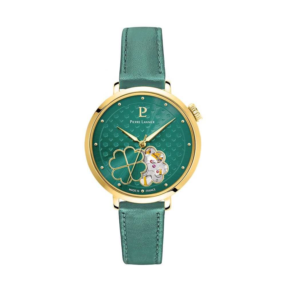 Montre Pierre Lannier Esperance Vert - Montres Femme | Histoire d’Or