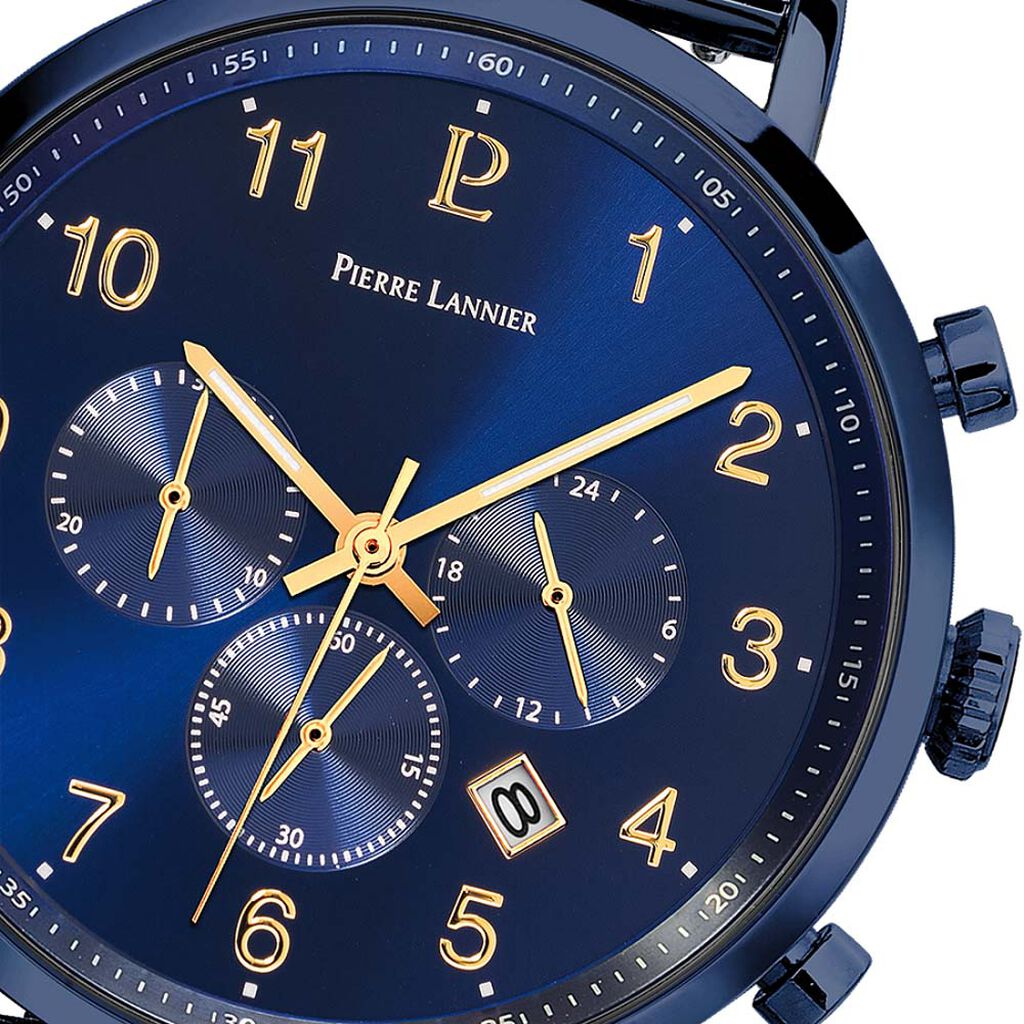 Montre Pierre Lannier Baron Bleu - Montres Homme | Histoire d’Or