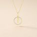 Pendentif Gabe Or Jaune Oxyde De Zirconium - Pendentifs Femme | Histoire d’Or