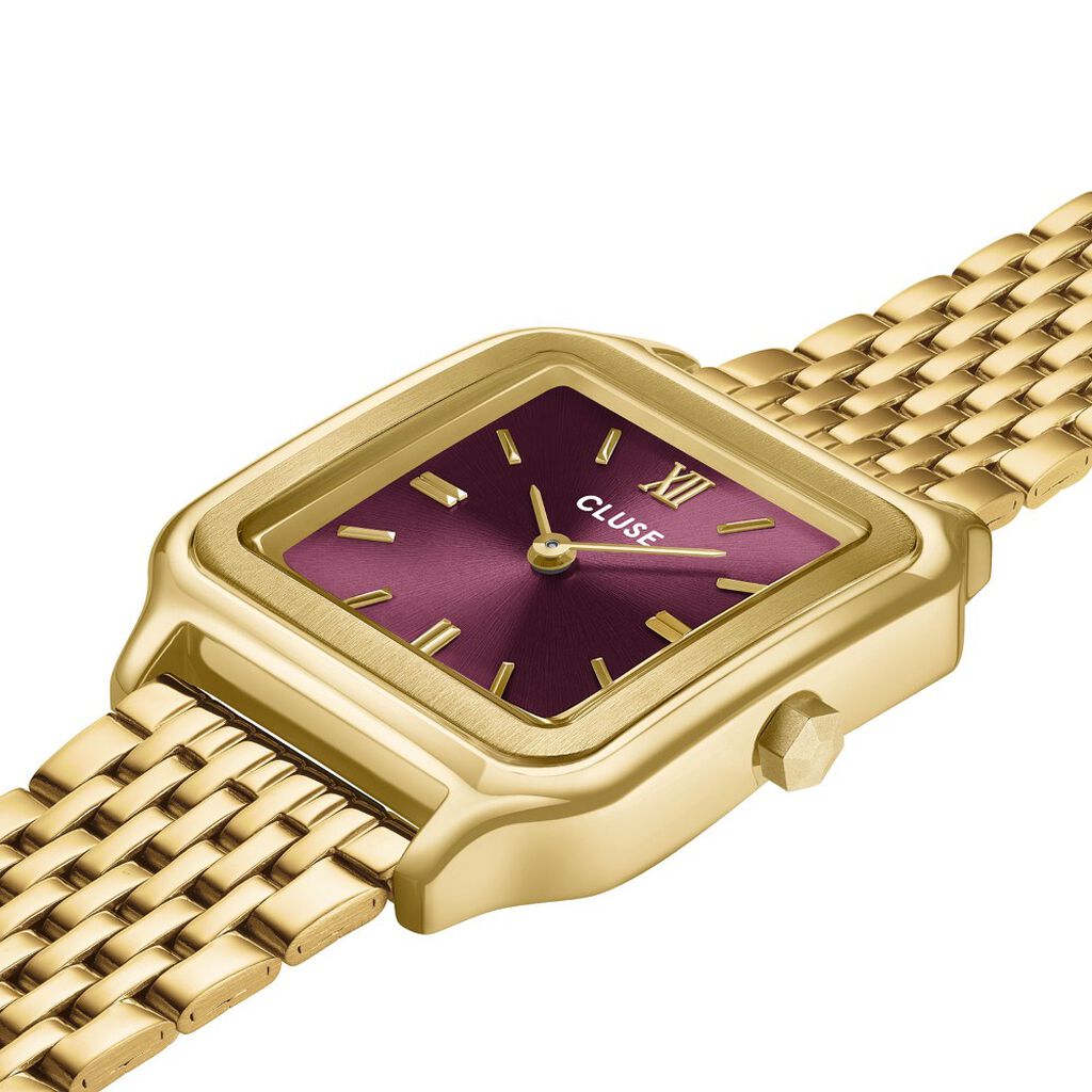 Montre Cluse Gracieuse Bordeaux - Nouveautés Femme | Histoire d’Or