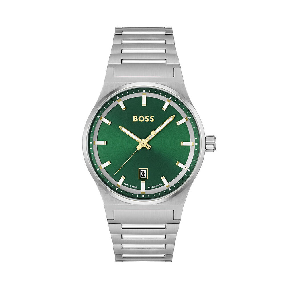 Montre Boss Candor Vert - Montres Homme | Histoire d&rsquo;Or