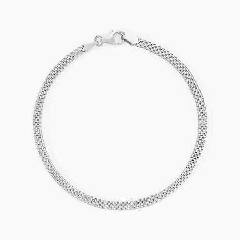 Bracelet Christine Argent Blanc - Bracelets cha&icirc;ne Femme | Histoire d&rsquo;Or