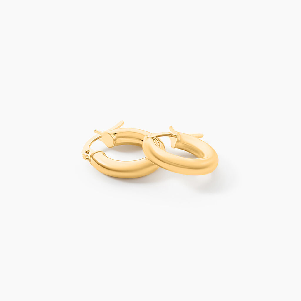 Cr&eacute;oles Ajania Or Jaune - Boucles d'oreilles cr&eacute;oles Femme | Histoire d&rsquo;Or