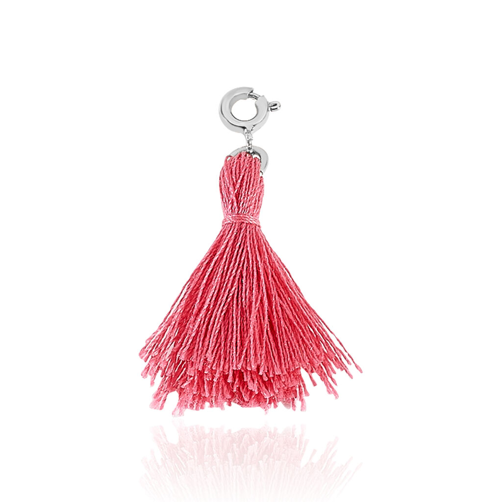Charms Pommpomm Argent Blanc - Charms Femme | Histoire d’Or