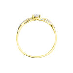 Bague Solitaire Liora Or Jaune Diamant - Bagues solitaires Femme | Histoire d&rsquo;Or