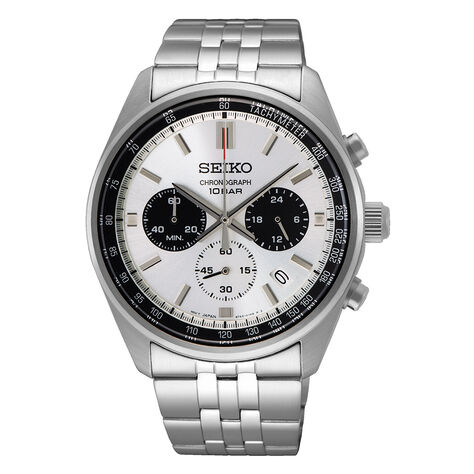 Montre Seiko Sport Bicolore Blanc / Noir - Montres Homme | Histoire d&rsquo;Or