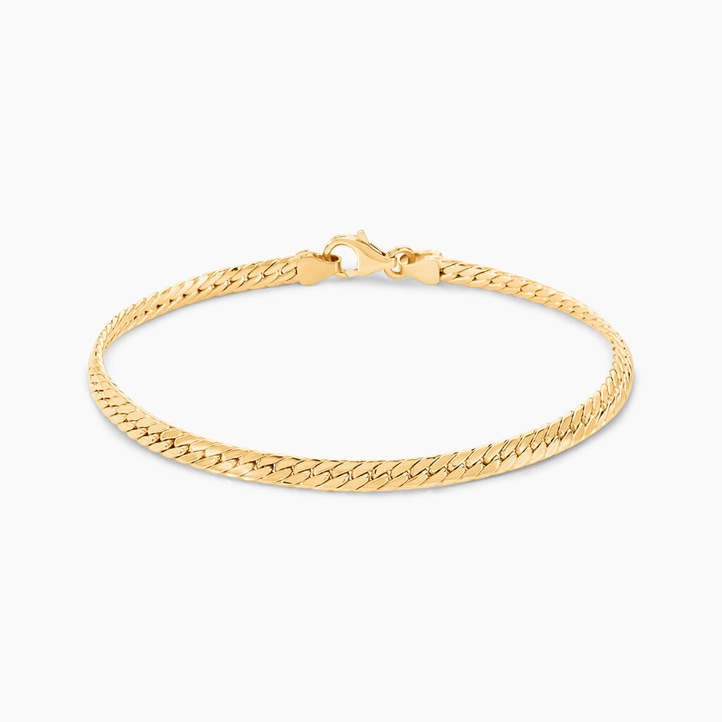 Bracelet Izel Maille Anglaise Or Jaune - Bracelets chaîne Femme | Histoire d’Or