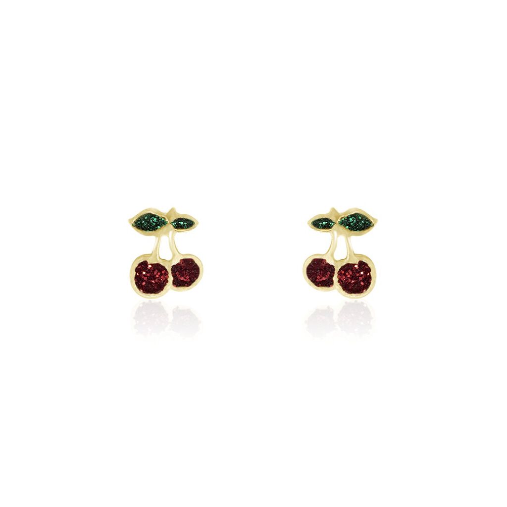 Boucles D'oreilles Puces Or Jaune Segonde - Clous d'oreilles Enfant | Histoire d’Or