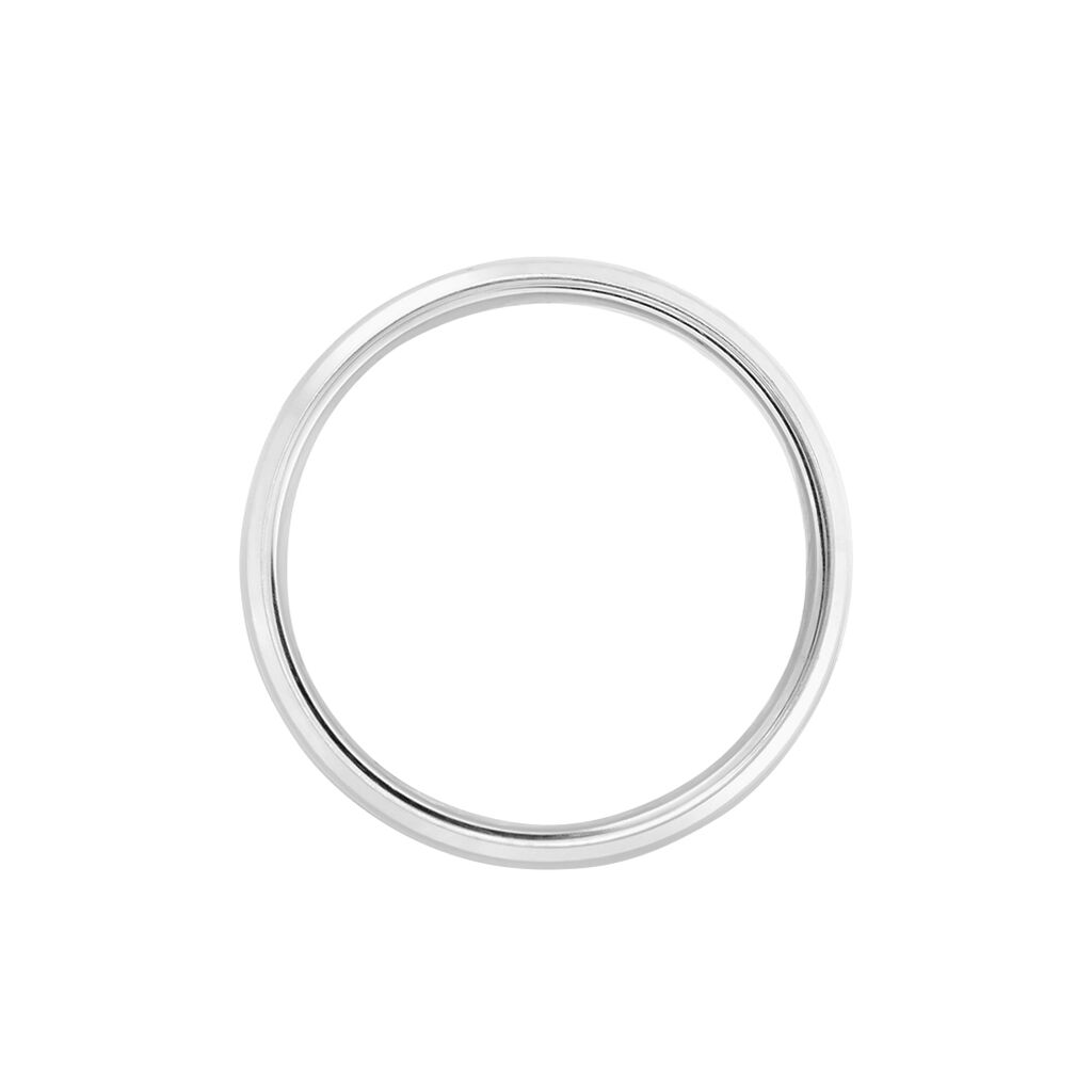 Alliance Romaine Or Blanc Diamant - Alliances Famille | Histoire d’Or