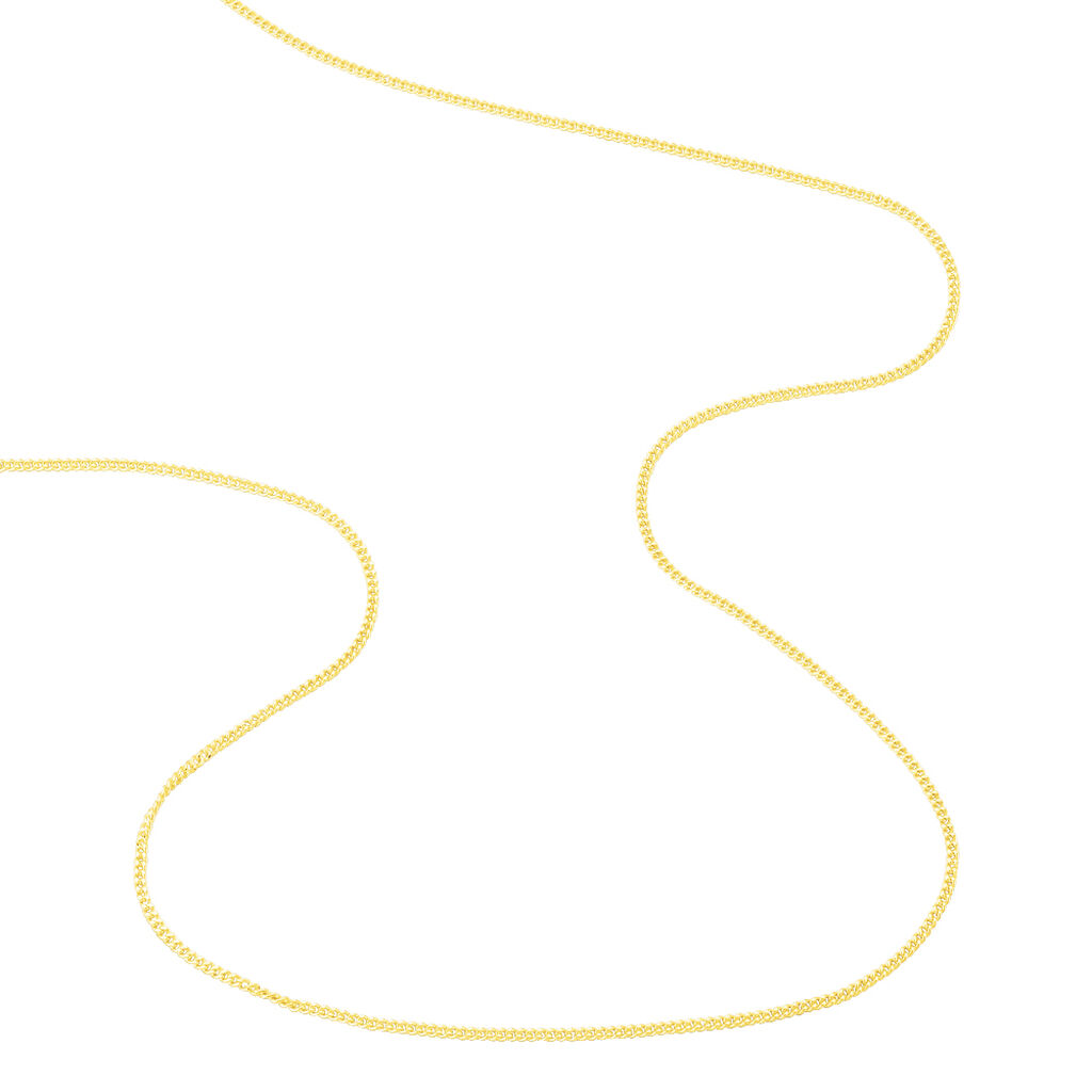 Cha&icirc;ne Maille Gourmette Or Jaune - Chaines Famille | Histoire d&rsquo;Or