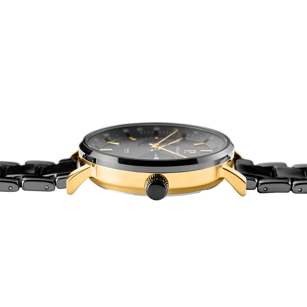 Montre Pierre Lannier Ceramic Noir - Montres Homme | Histoire d&rsquo;Or
