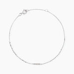 Bracelet Jonc Aprhodisia Blanc Diamant Blanc - Bracelets Femme | Histoire d&rsquo;Or