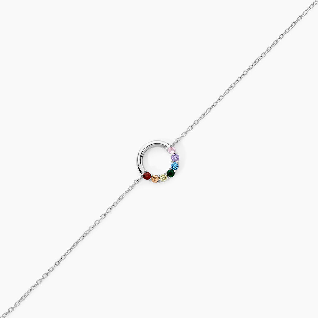 Bracelet Argent Giustino Oxydes De Zirconium - Bracelets Femme | Histoire d&rsquo;Or