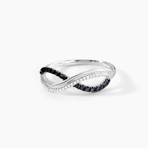 Bague Rejane Or Blanc Diamant - Bagues avec pierre Femme | Histoire d’Or