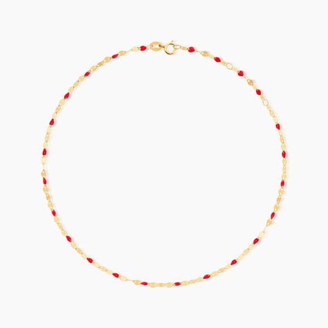 Chaine De Cheville Asteria Or Jaune - Cha&icirc;nes de cheville Femme | Histoire d&rsquo;Or