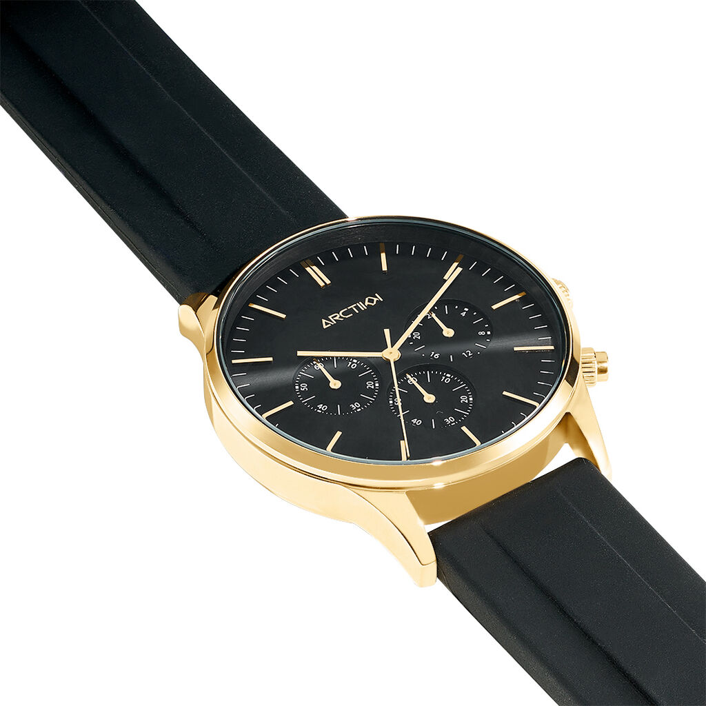 Montre Arctik Escale Noir - Montres Homme | Histoire d’Or