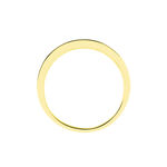 Demi-alliance Or  Jaune  Valentine Diamant Synthetique - Bijoux Femme | Histoire d&rsquo;Or