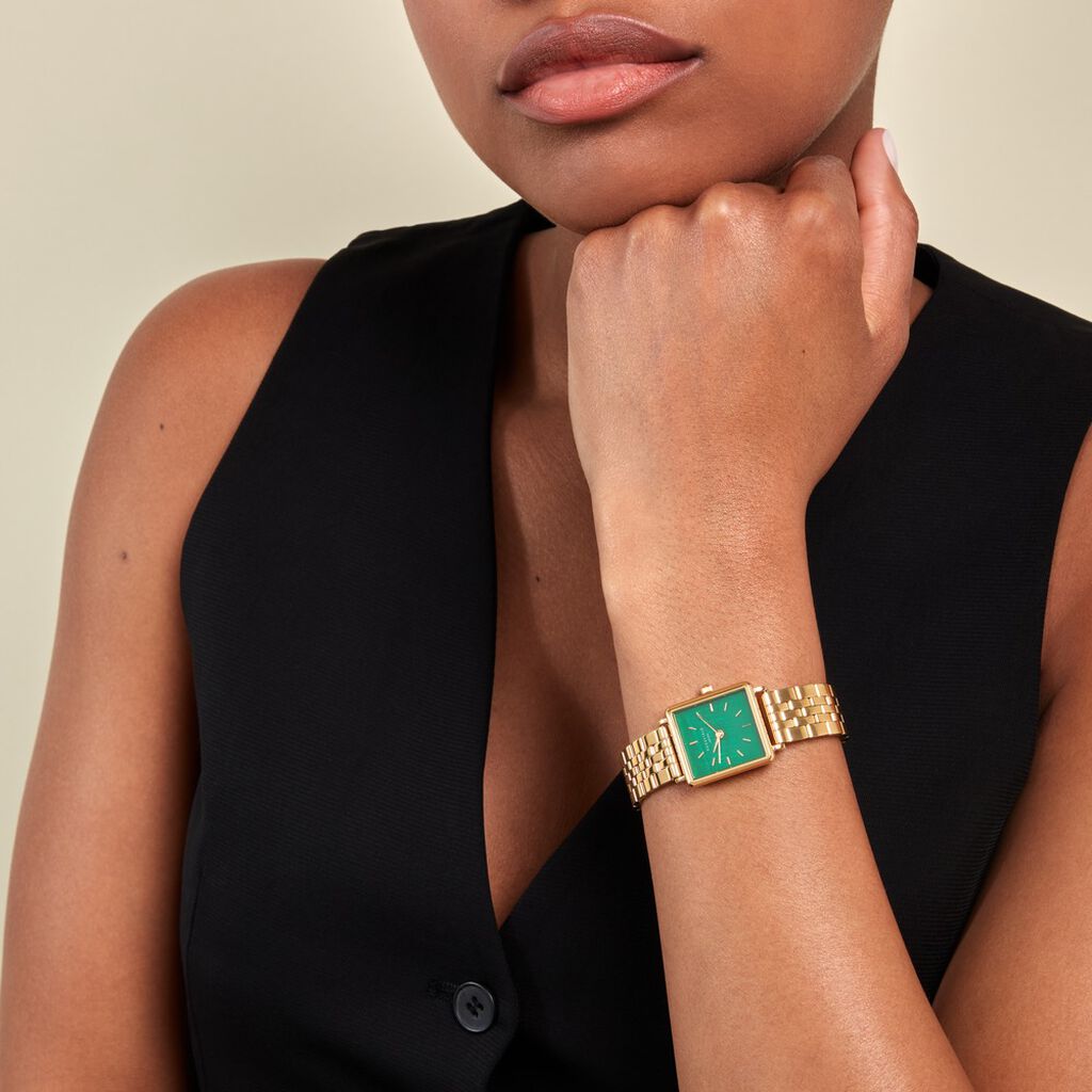 Montre Rosefield Boxy Xs Vert - Montres Femme | Histoire d’Or