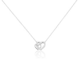 Collier Argent Blanc Marina Oxydes De Zirconium - Colliers fantaisie Femme | Histoire d’Or