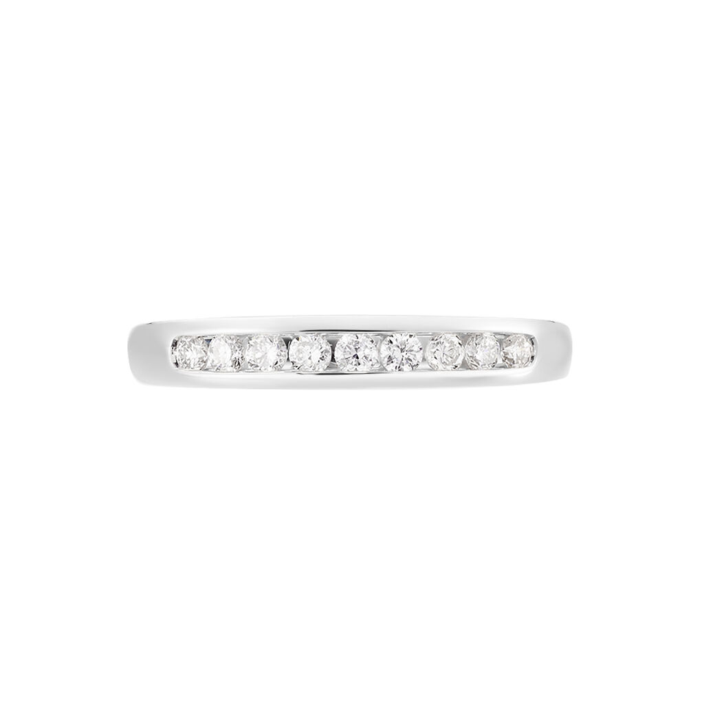 Alliance Giulia Or Blanc Diamant - Alliances Femme | Histoire d’Or