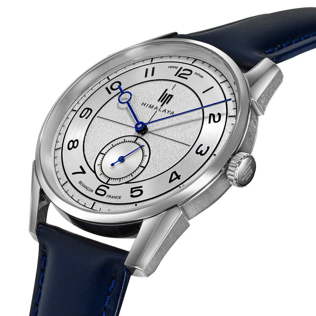Montre Lip Himalaya 40 Argent&eacute; - F&ecirc;te des p&egrave;res Homme | Histoire d&rsquo;Or