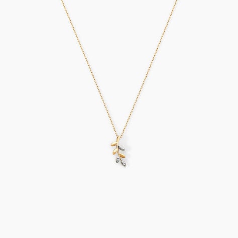 Collier Palmiro Or Jaune Diamant - Colliers Femme | Histoire d’Or