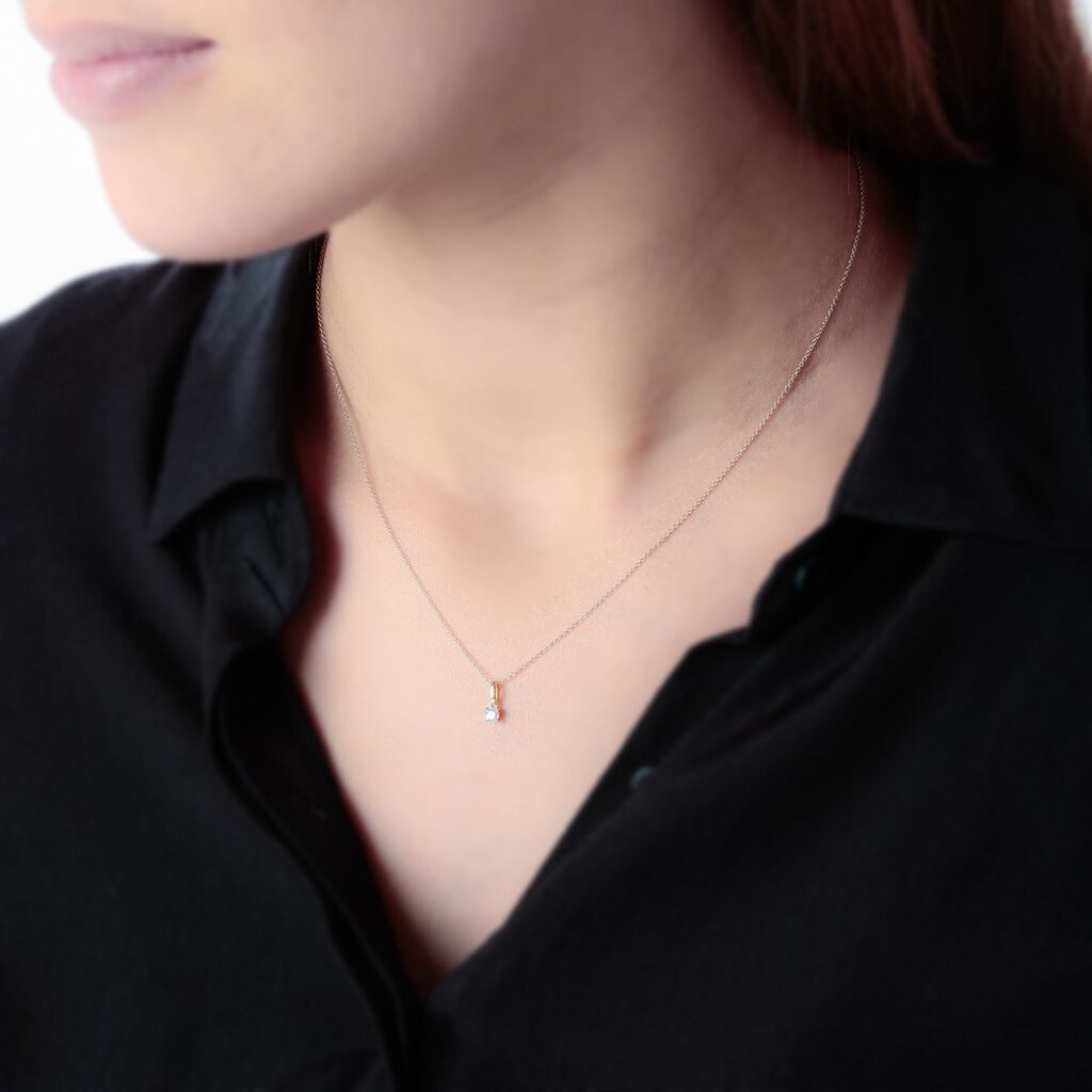 Pendentif Victoria Or Jaune Diamant - Pendentifs Femme | Histoire d&rsquo;Or