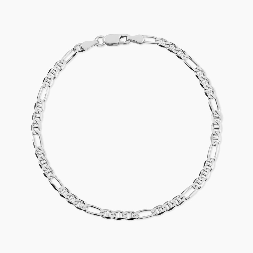 Bracelet Edmonde Argent Blanc - F&ecirc;te des p&egrave;res Homme | Histoire d&rsquo;Or